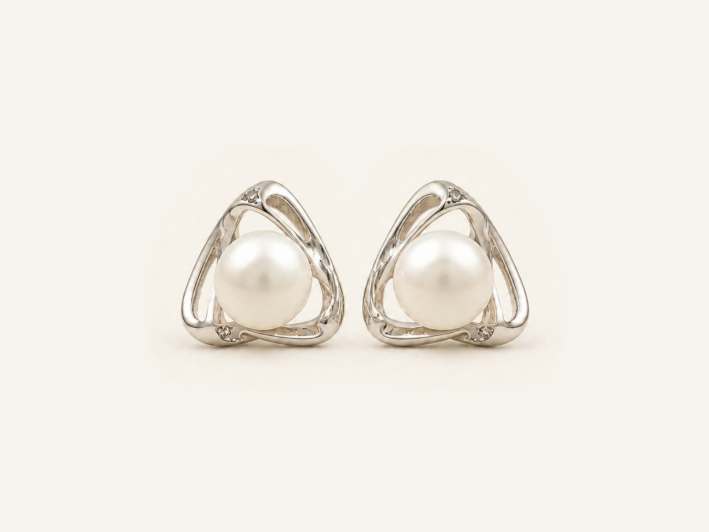 Open Scroll Studs