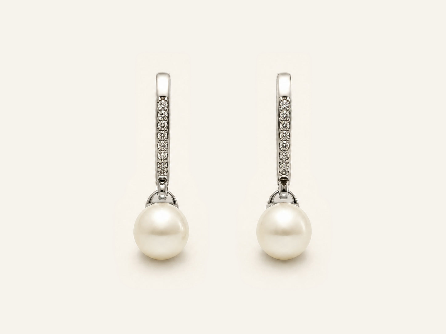 Pavé Bar Drops